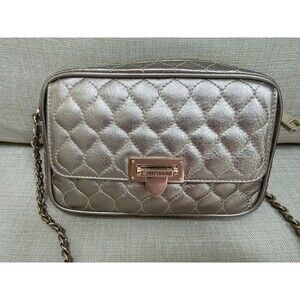 Aspinal of London Zip Top Lottie Bag - Old Gold Nappa Leather - See Description